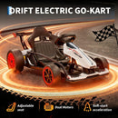 Electric Go Kart for Children Ages 8-12 with Dual 200W Motors and 9Ah Battery, Speeds Up to 8MPH Magic Cars 3