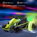 24V Electric Go-Kart for Kids with 9Ah Battery, 8MPH High-Speed Drifting Ride-On Car Magic Cars 4
