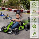 24V Electric Ride-On Drift Go-Kart with Powerful Motor for Kids Ages 6-12 Magic Cars 4