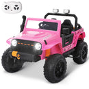 24V Electric 2-Seater Kids Jeep Ride-On Truck with Bluetooth Remote Control Magic Cars 0