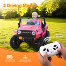 24V Electric 2-Seater Kids Jeep Ride-On Truck with Bluetooth Remote Control Magic Cars 1