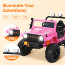 24V Electric 2-Seater Kids Jeep Ride-On Truck with Bluetooth Remote Control Magic Cars 2