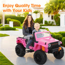 24V Electric 2-Seater Kids Jeep Ride-On Truck with Bluetooth Remote Control Magic Cars 6