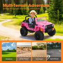 24V Electric 2-Seater Kids Jeep Ride-On Truck with Bluetooth Remote Control Magic Cars 7