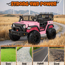 24V Electric Ride-On Jeep Truck for Kids with 400W Power and Remote Control Magic Cars 4