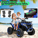24V Bluetooth Electric Ride-On Car for Kids with Dual Speed Options in Blue Magic Cars 7