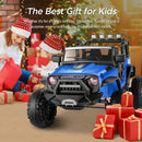 24V Electric Ride-On Jeep Truck for Kids 2-Seater with Remote Control Magic Cars 16