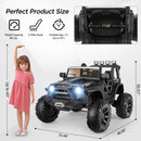 24V Electric Ride-On Jeep Truck for Kids 2-Seater with Remote Control Magic Cars 5
