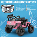 24V Electric Kids Ride-On Truck with LED Lights, AUX Port, Remote Control, Dual 200W Motors Magic Cars 17