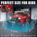 24V Electric Kids Ride-On Truck with LED Lights, AUX Port, Remote Control, Dual 200W Motors Magic Cars 5