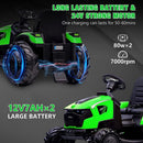 24V Electric Ride-On Tractor with Trailer, Loader, Digger and Remote Control Toy Magic Cars 4