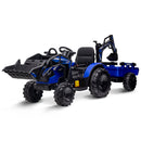 24V Electric 3-in-1 Kids Ride-On Vehicle Set with Tractor, Bulldozer, Excavator, and Trailer Magic Cars Variant 0