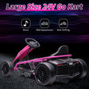 24V Go Kart for Kids 8MPH High-Speed Drifting Racing Ride-On Car Toy Magic Cars 5