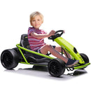 24V Go Kart Ride-On Toy for Kids 8-12 Years with Dual 300W Powerful Motors Magic Cars 4