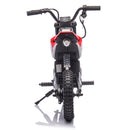 24V Kids Electric Motocross Ride-On Motorcycle 200W 3.1–9.3 MPH Ages 5–15 Magic Cars 26