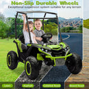 24V 2-Seater Electric Ride-On UTV Truck with 800W Motor, Sun Shade, and Remote Control - Green Magic Cars 6