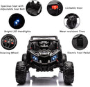 24V Electric Kids Ride-On Off-Road UTV Truck with 200W Motors and Remote Control Black Magic Cars 5
