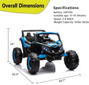 24V Electric Kids Ride-On Off-Road UTV Truck with 200W Motors and Remote Control Blue Magic Cars 1