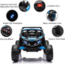 24V Electric Kids Ride-On Off-Road UTV Truck with 200W Motors and Remote Control Blue Magic Cars 2