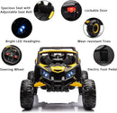 24V Electric Kids Ride-On Off-Road UTV Truck with 200W Motors and Remote Control Yellow Magic Cars 2