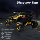 24V Electric Kids Ride-On Off-Road UTV Truck with 200W Motors and Remote Control Yellow Magic Cars 4