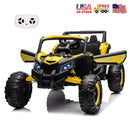 24V Electric Kids Ride-On Off-Road UTV Truck with 200W Motors and Remote Control Yellow Magic Cars Variant 0