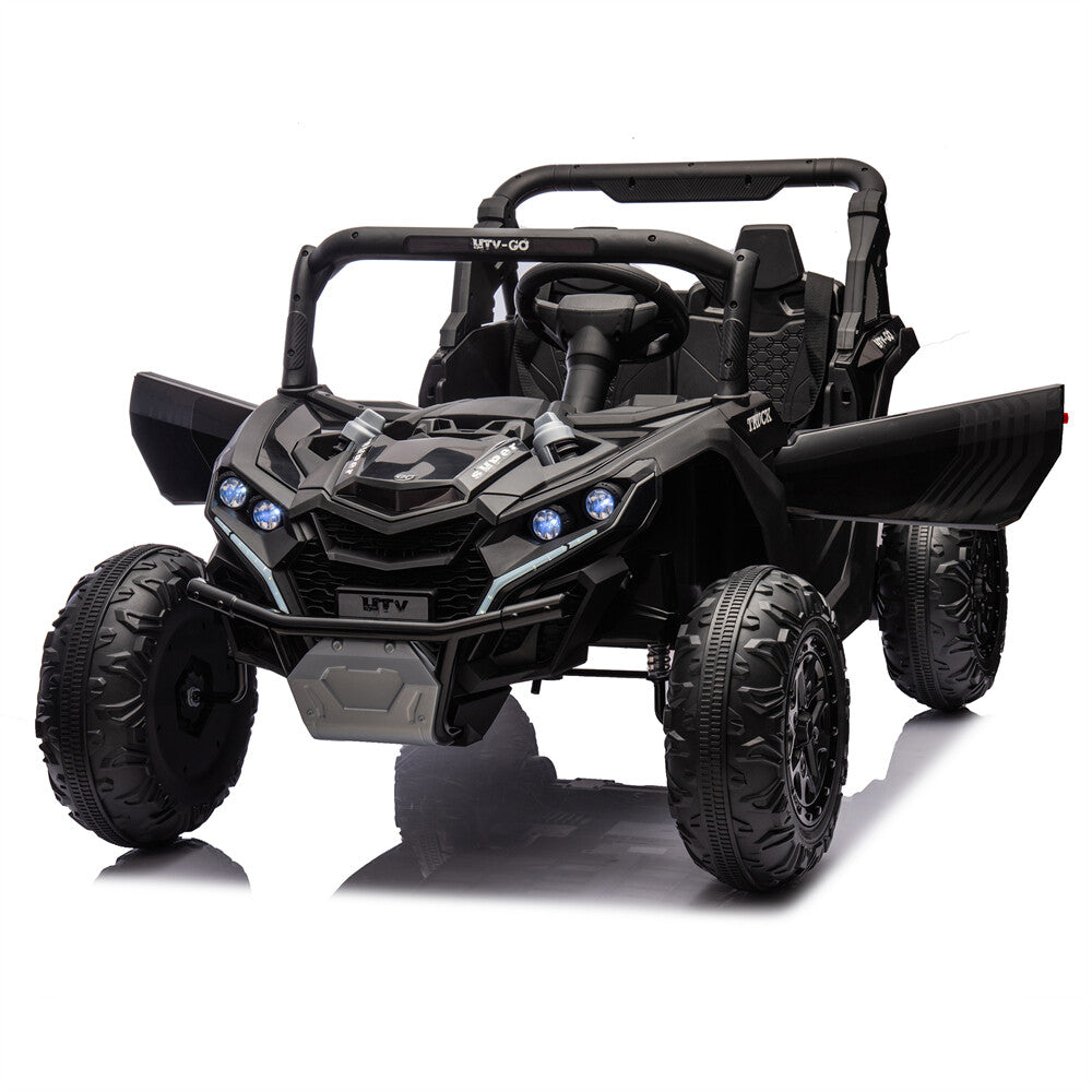 24V Kid Ride On UTV w/ Remote Control Kids 2 Seater Car Toy 2.49-3 ...