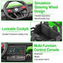 24V Electric 2-Seater Kids Ride-On Truck Tractor with Trailer Dump Bed and 3-Speed RC Control Magic Cars 7