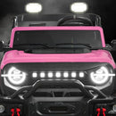 Pink 24V Electric Toy Car for Kids with Remote Control and 2-Seater Design Magic Cars 8