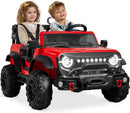 24V Red Electric Toy Car for Kids with Parental Remote Control and 2-Seater Design Magic Cars 10
