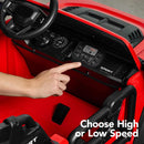 24V Red Electric Toy Car for Kids with Parental Remote Control and 2-Seater Design Magic Cars 5