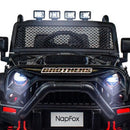 24V Kids 2-Seater Ride-On Truck with Remote Control, 9Ah Battery, 3 Speeds, Spring Suspension Magic Cars 10