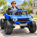 24V Dual-Seater Kids Truck with Remote Control - 2-Speed Ride-On Toy for Children Aged 3-8 Magic Cars 1