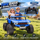 24V Dual-Seater Kids Truck with Remote Control - 2-Speed Ride-On Toy for Children Aged 3-8 Magic Cars 4