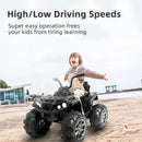 24V Kids Off-Road 4 Wheeler ATV Quad Ride-On Toy Car with 6 MPH Max Speed, LED Lights, and MP3 Player Magic Cars 1