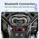24V Kids Off-Road 4 Wheeler ATV Quad Ride-On Toy Car with 6 MPH Max Speed, LED Lights, and MP3 Player Magic Cars 3