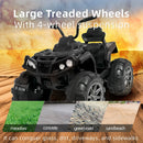 24V Kids Off-Road 4 Wheeler ATV Quad Ride-On Toy Car with 6 MPH Max Speed, LED Lights, and MP3 Player Magic Cars 5