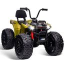 24V Kids 4WD Electric Ride-On ATV with EVA Tires and Accelerator Handle Magic Cars 4