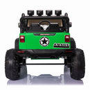 24V Kids Ride-On Truck Toy with Power Wheels, Remote Control, 2.4G Bluetooth, and LED Lights Magic Cars 4