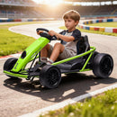 24V Electric Drift Go Kart for Kids with Metal Frame for Outdoor Fun Magic Cars Variant 0