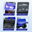 24V Kids Electric Ride-On Dump Truck with Battery Power and Remote Control Magic Cars 2
