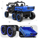 24V Kids Electric Ride-On Dump Truck with Battery Power and Remote Control Magic Cars 5