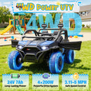 24V Blue Electric UTV Ride-On Car for Kids with Remote Control Magic Cars 5