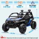 24V Blue Electric UTV Ride-On Car for Kids with Remote Control Magic Cars 8
