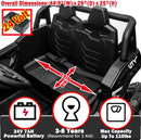 24V Kids Electric Side-by-Side UTV Ride-On Toy with Remote Control Magic Cars 4