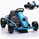 24V Electric Drift Go Kart for Kids with Dual 300W Motors, 9Ah Battery, 8 MPH Speed, and Durable Nylon Wheels Magic Cars Variant 0