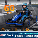 24V Kids Electric Drift Go Kart 8.1MPH with Dual 200W Motors and 9Ah Battery Magic Cars Variant 0