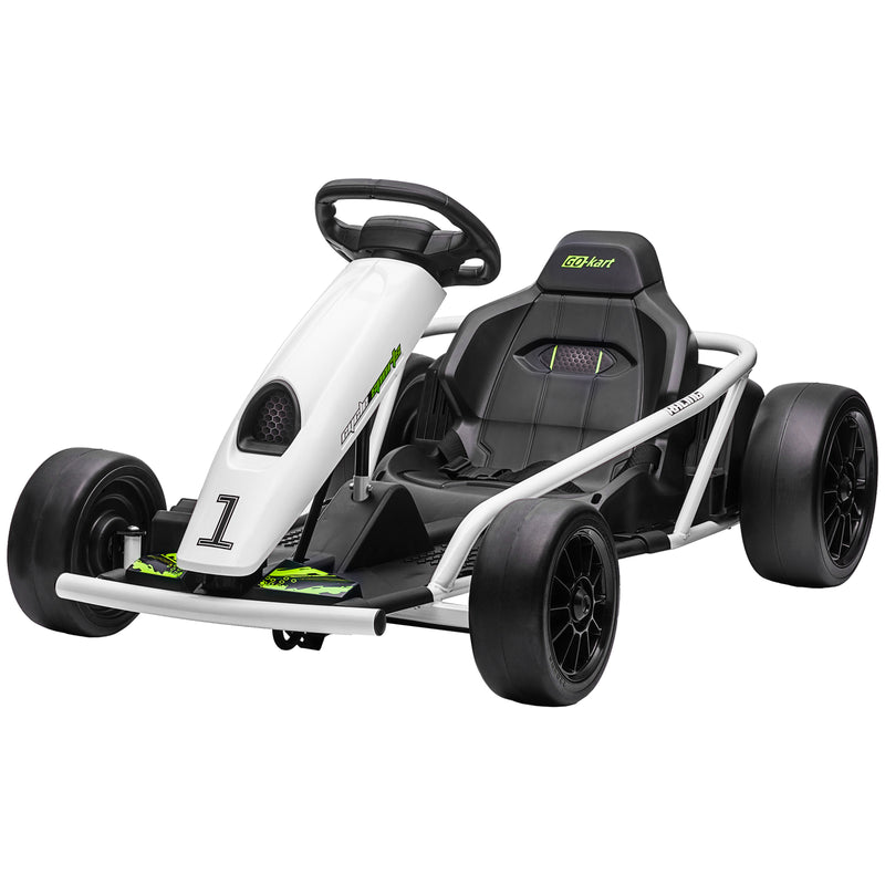 24V Kids Electric Go Kart Drift Ride-On Racing 2 Speeds for Boys Girls 8-12 Year 2 Year Warranty