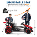 24V Electric Go Kart for Kids with 200W Dual Motors, 8.1 MPH Drift, 155LB Capacity Magic Cars 4