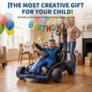24V Electric Go Kart for Kids - 8.1MPH Dual 200W Motors with 9Ah Battery and Drifting Capability Magic Cars 6
